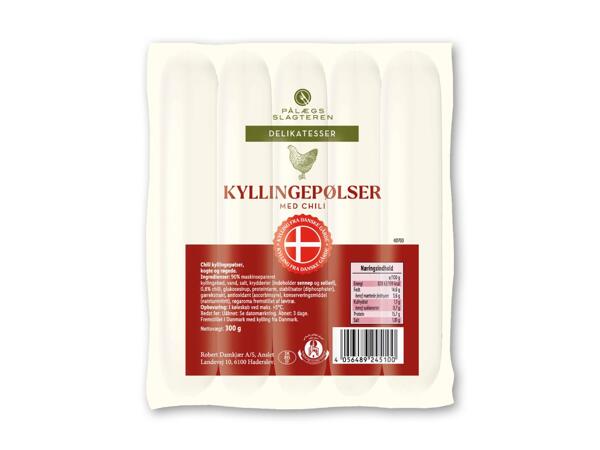 Kyllingeminipølser