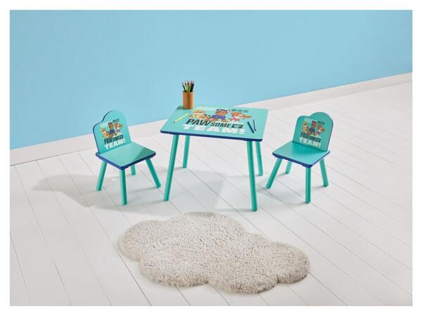 Kids' Table & 2 Chairs Set "Paw Patrol"