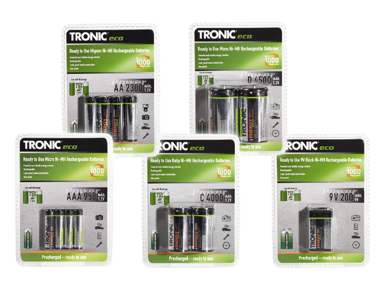 Assortiment de piles rechargeables "Ready 2 Use"