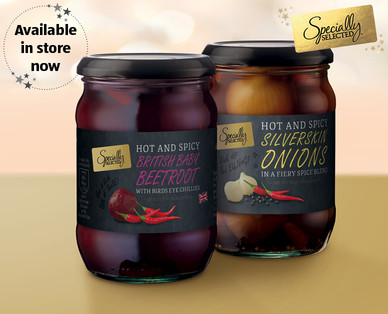Specially Selected Hot and Spicy Beetroot/Onions