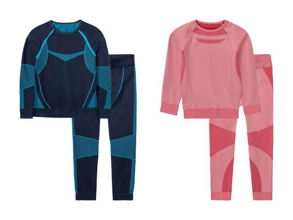 Sous-vêtements de sport sans coutures, 2 pièces