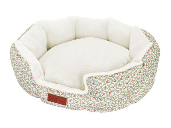 Cath Kidston Grey Cosy Pet Bed - S/M