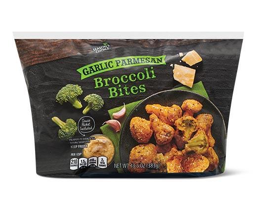Season's Choice Buffalo Cauliflower or Breaded Garlic Parmesan Broccoli