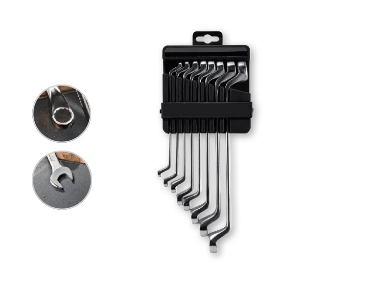 POWERFIX(R) Ring Spanner Set/Open-End Spanner Set