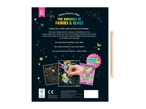 The Kingdom of Fairies & Elves Christmas Scratch Magic Book