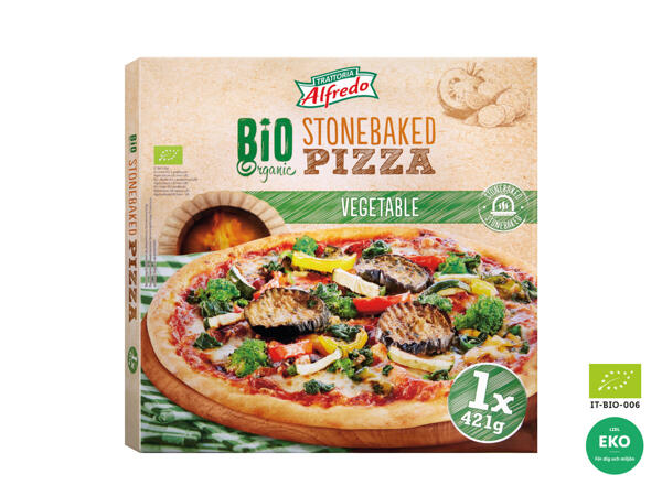 Ekologisk grönsakspizza