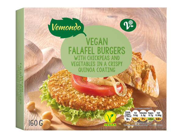 Vegane Quinoa Falafelpatties