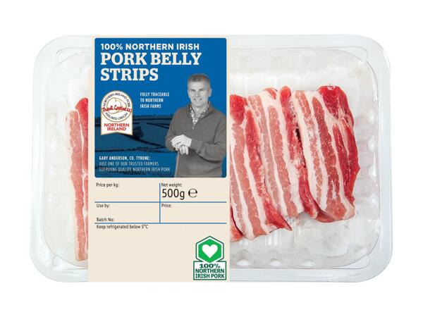 Northern Irish Pork Belly Slices