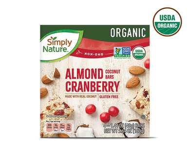Simply Nature Organic Coconut Bars