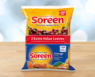 Twin Pack Soreen Orange and Malt Loaf