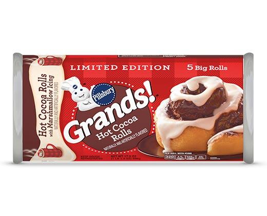 Pillsbury 
 Grands! Hot Cocoa Cinnamon Rolls