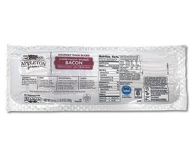 Appleton Farms Maple Brown Sugar or Cherrywood Smoked Thick Cut Bacon