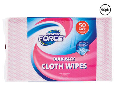 Cloth Wipes Bulk Pack 50pk