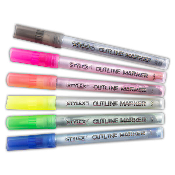 Outline Marker 6er