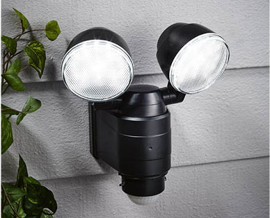 Solar Twin Head Security Light