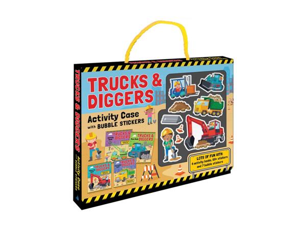 Trucks & Diggers Activity Case