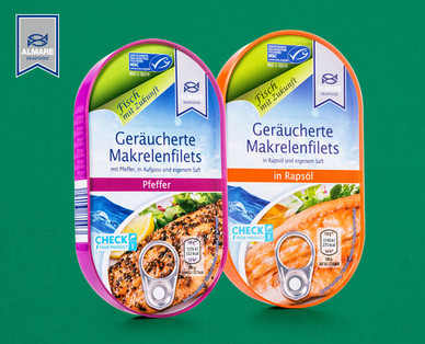 ALMARE SEAFOOD Makrelen Räucherspezialität