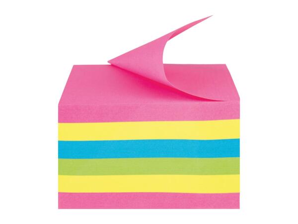 Crelando Sticky Notes Cube - Multi-Coloured