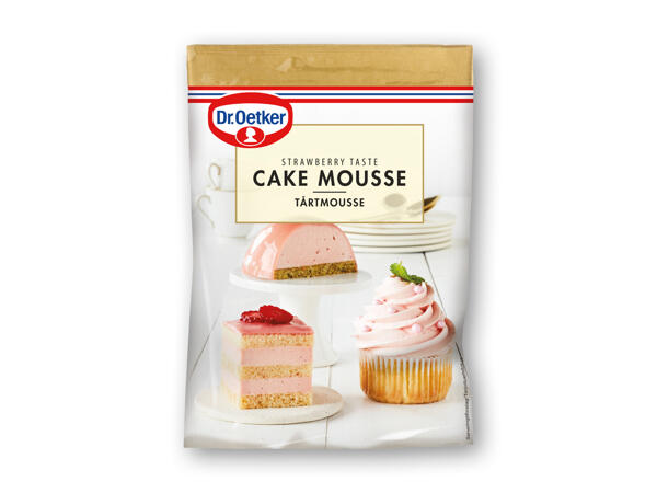 Dr. Oetker dessert, lagkagemousse eller -creme