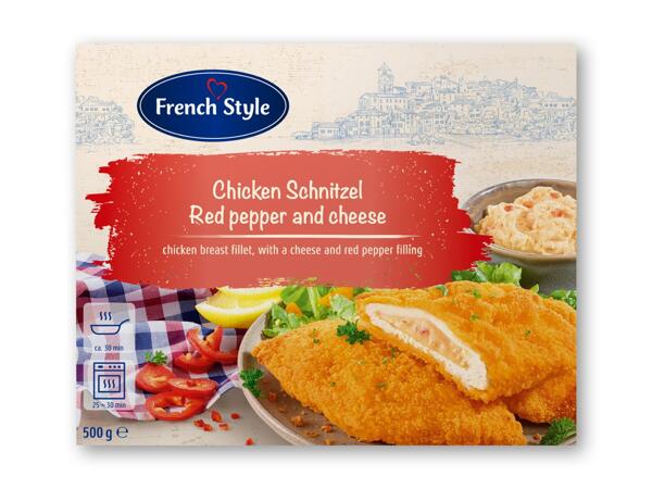 DUC DE COEUR Kyllingeschnitzel