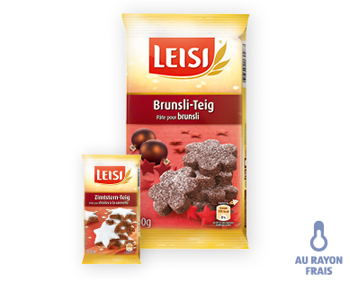 Pâte pour étoiles à la cannelle/brunsli LEISI