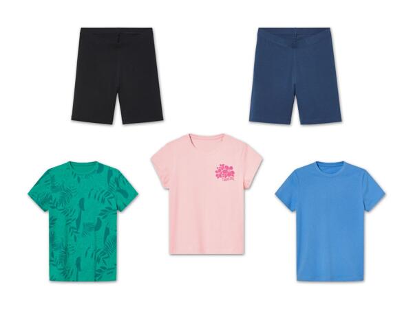 Kinder T-Shirt/​Radler-Leggings