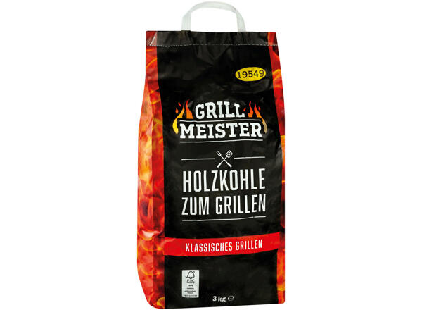 GRILLMEISTER Grillholzkohle