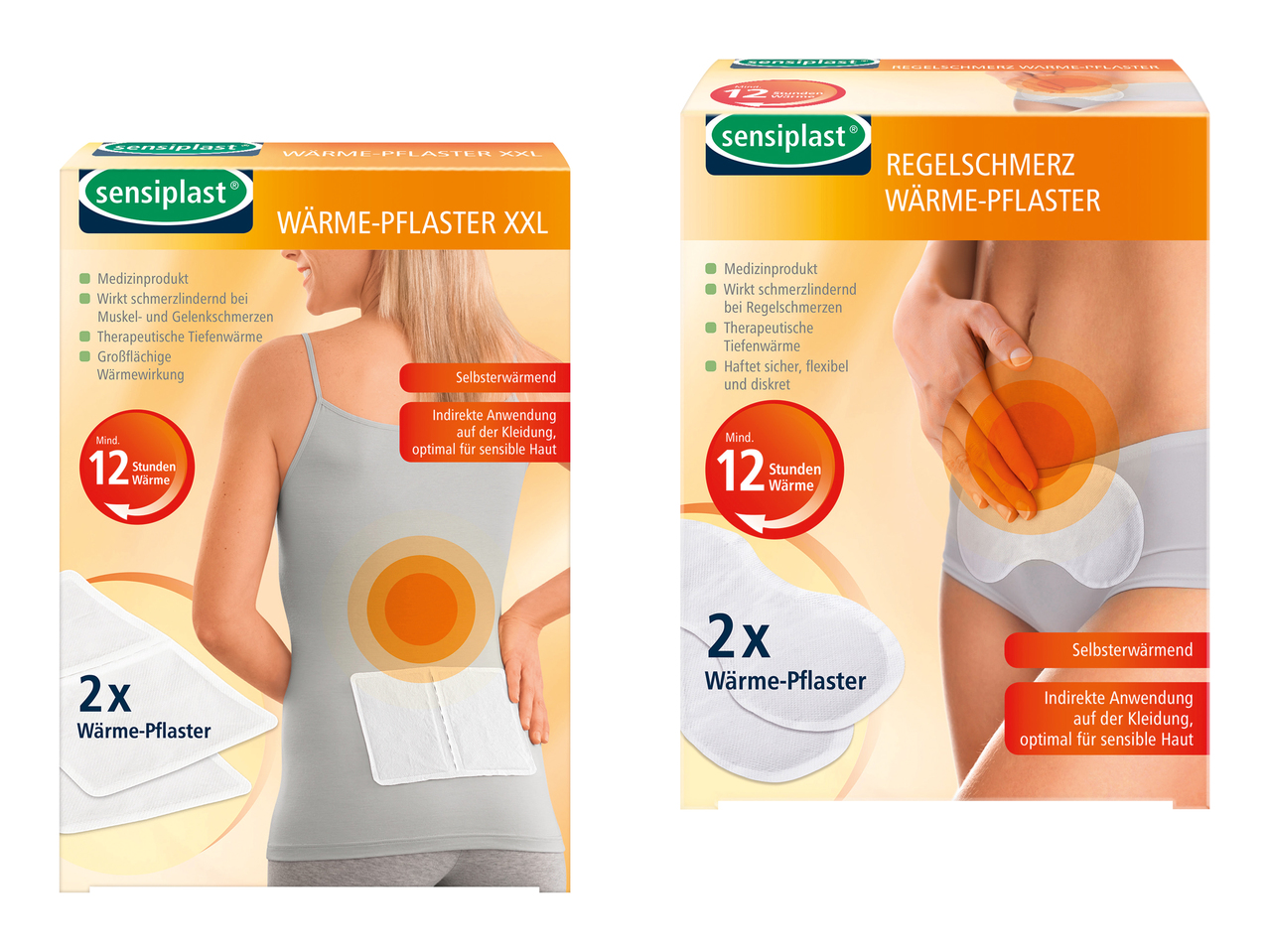 Patch chauffant XXL/ Patch pour douleurs menstruelles