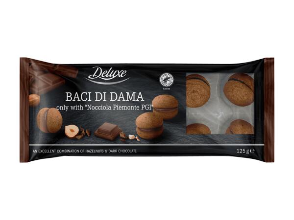 Baci di Dama avec du cacao