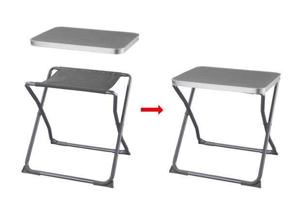 2-in-1 Folding Stool and Table