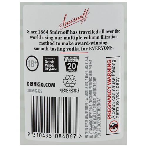 Vodka 700ml