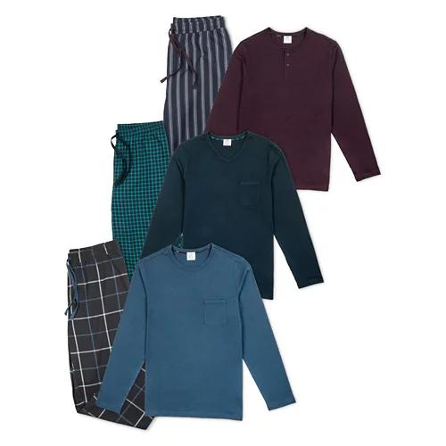 UP 2 FASHION MEN Herren Winter Pyjama