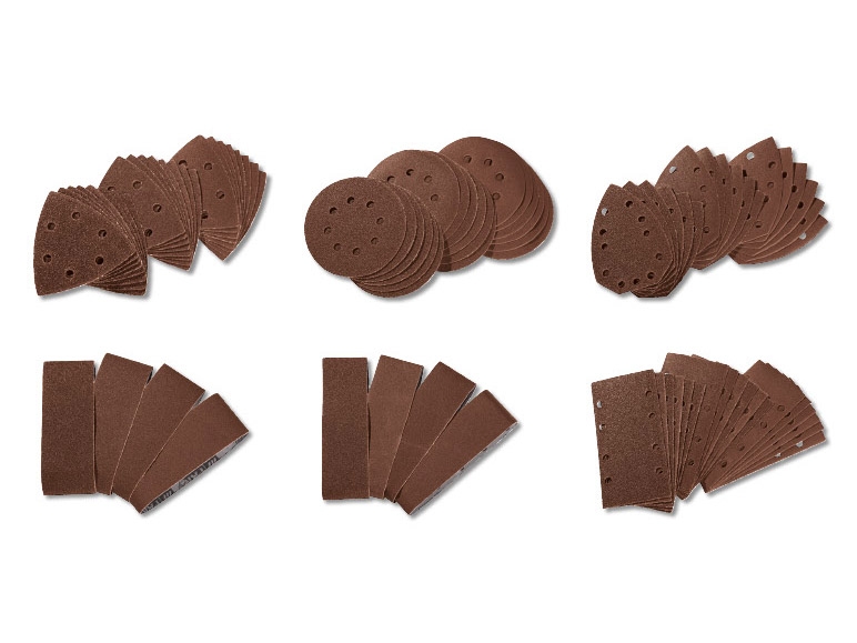 Set de feuilles abrasives