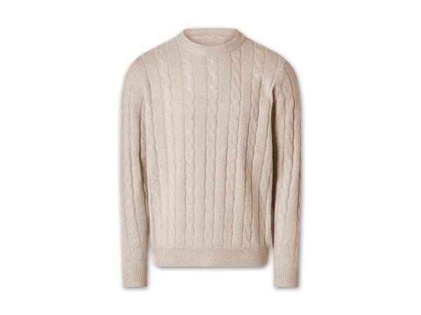 Herren Grobstrickpullover