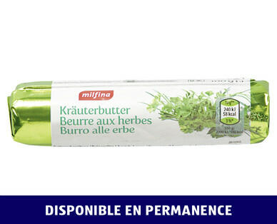 MILFINA 
 BEURRE AUX HERBES