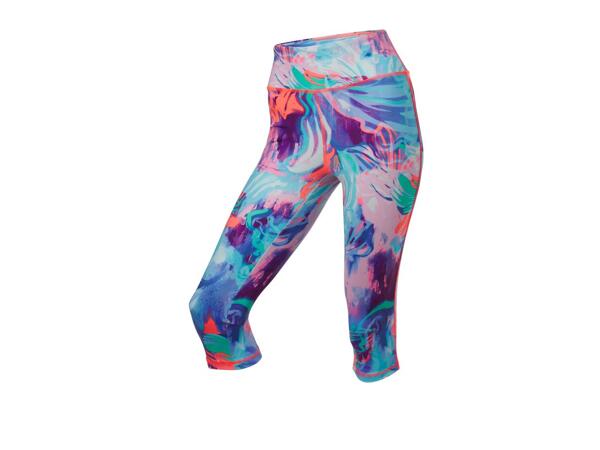 Ladies' cropped sports leggings