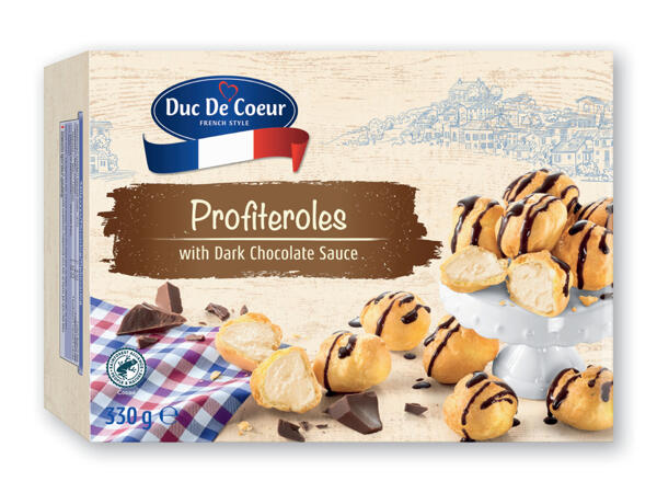 Mini Eclairs eller profiteroles