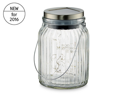Solar Fairy Light Jar