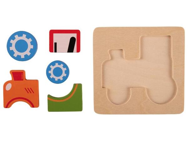 Playtive Dřevěné puzzle