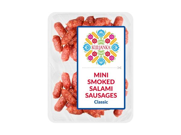 Mini Smoked Salami Sausages