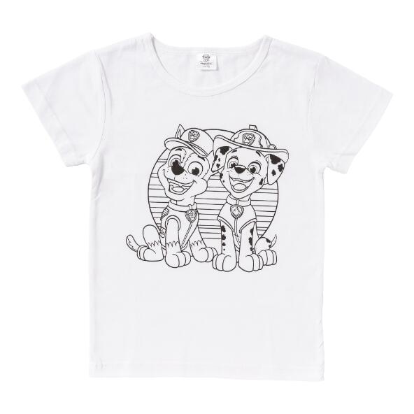 PAW PATROL(R) 				T-Shirt zum Bemalen, 2 St.