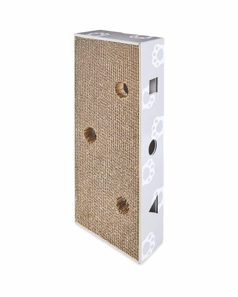 Grey Paw Cardboard Cat Scratcher