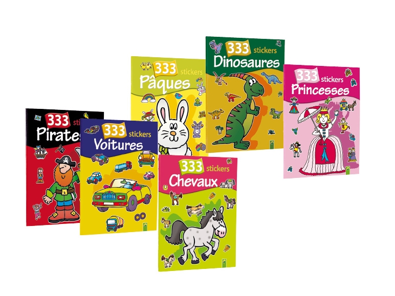 Libri di adesivi ***Articolo disponibile solo nella Svizzera francese.***