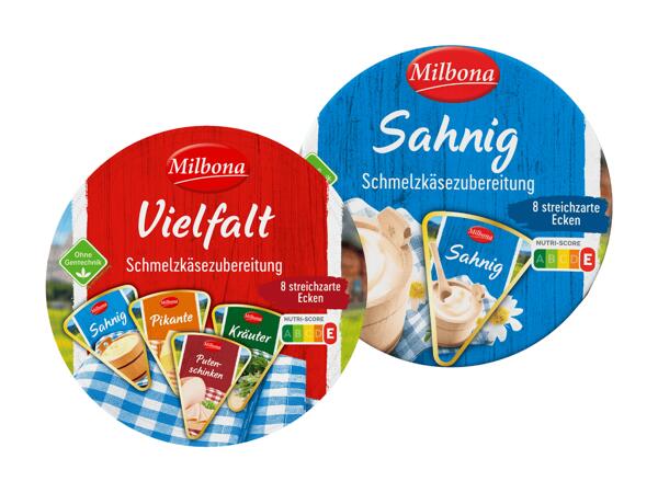 Schmelzkäse-Ecken