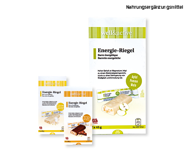 WELL&ACTIVE Energie-Riegel