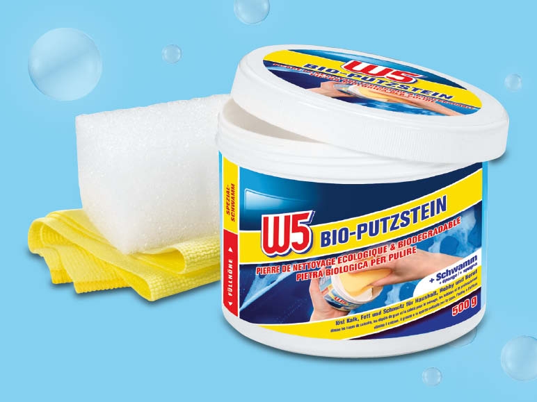 Pierre de nettoyage bio ultra puissante avec éponge