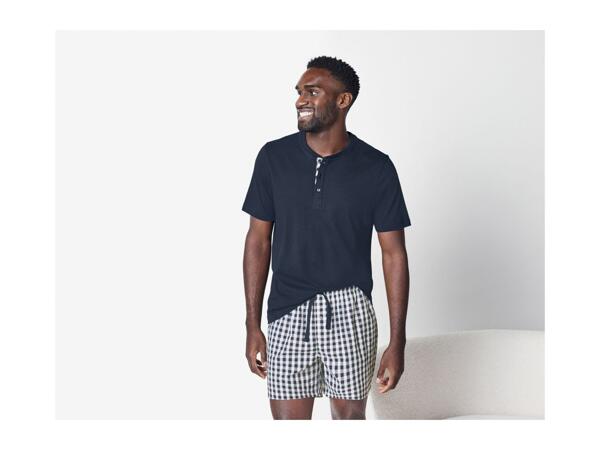 Men's Blue Short Pyjamas
