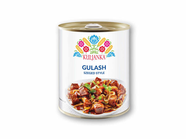 Gullash Soljanka- eller szegedinergullasch