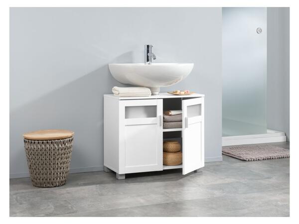 Under-sink bathroom cabinet