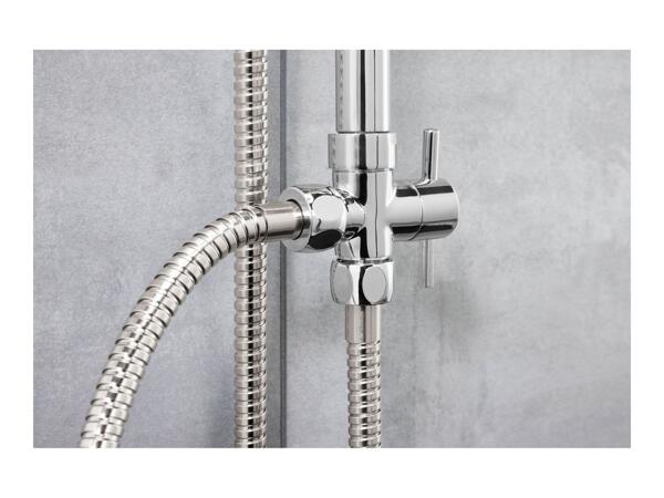 Livarno Home XXL Shower Riser Set - Chrome